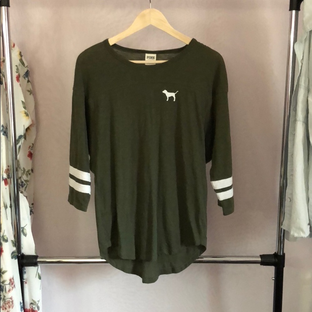Victoria’s Secret Pink Nation 3/4 length shirt